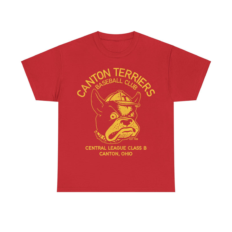 Load image into Gallery viewer, Canton Terriers Nostalgic Retro Baseball Team T-shirt