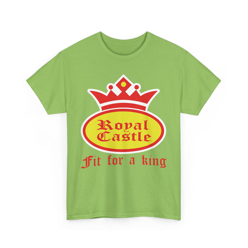 Load image into Gallery viewer, Royal Castle Fit For King Vintage Restaurant Logo Burger T-Shirt
