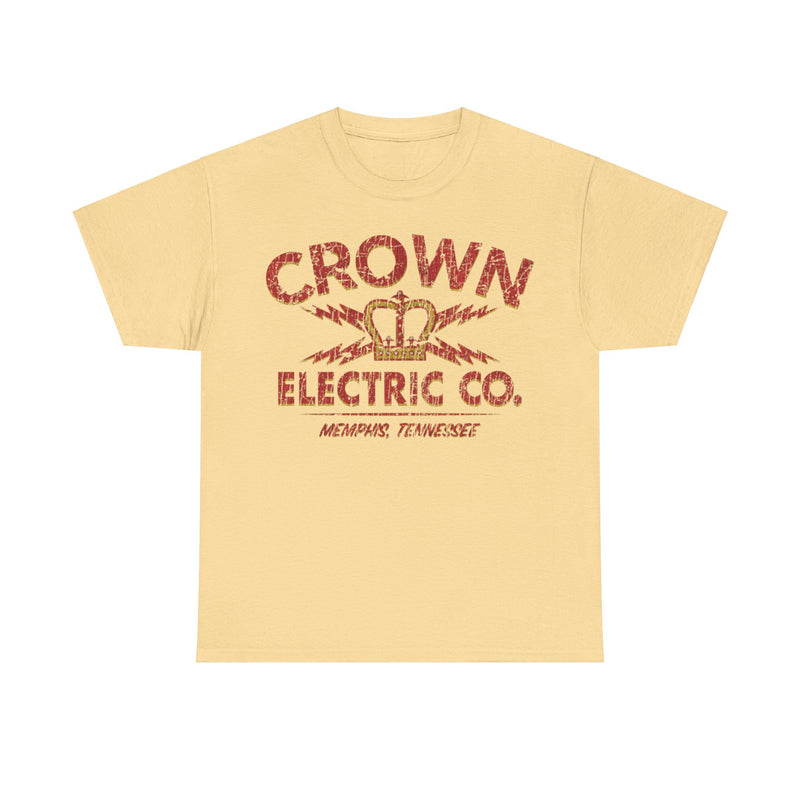 Load image into Gallery viewer, Crown Electric Company 1953 Memphis Tennessee Distressed Print T-shirt
