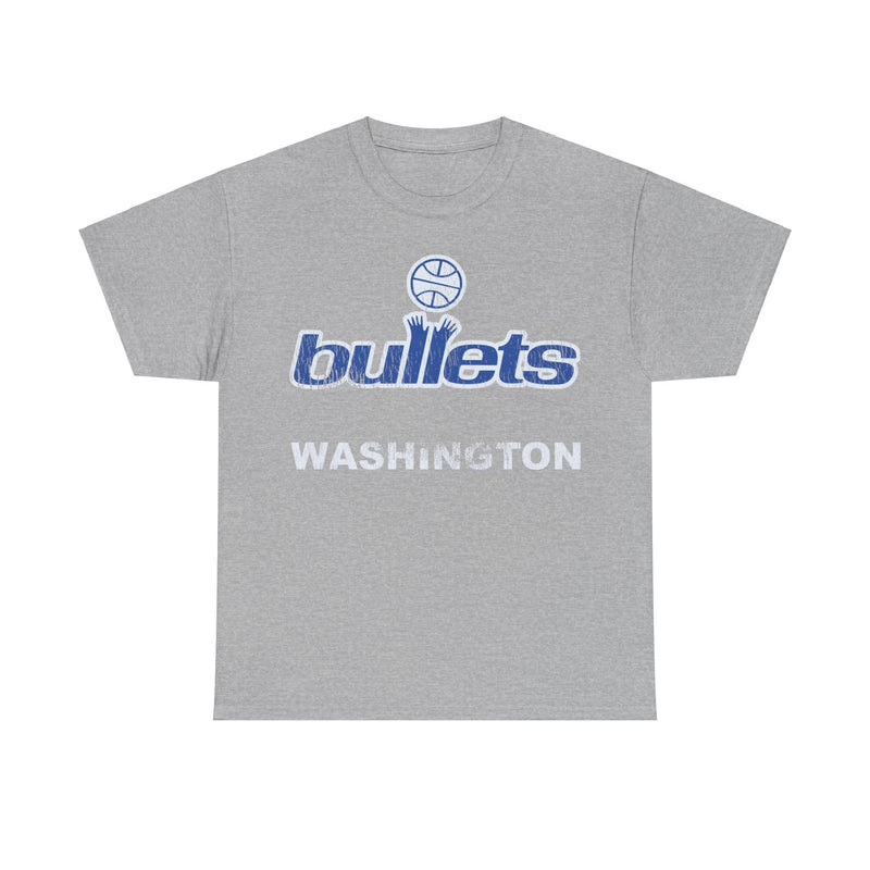 Load image into Gallery viewer, Washington Bullets Blue Logo Basketball Nostalgic Retro T-shirt
