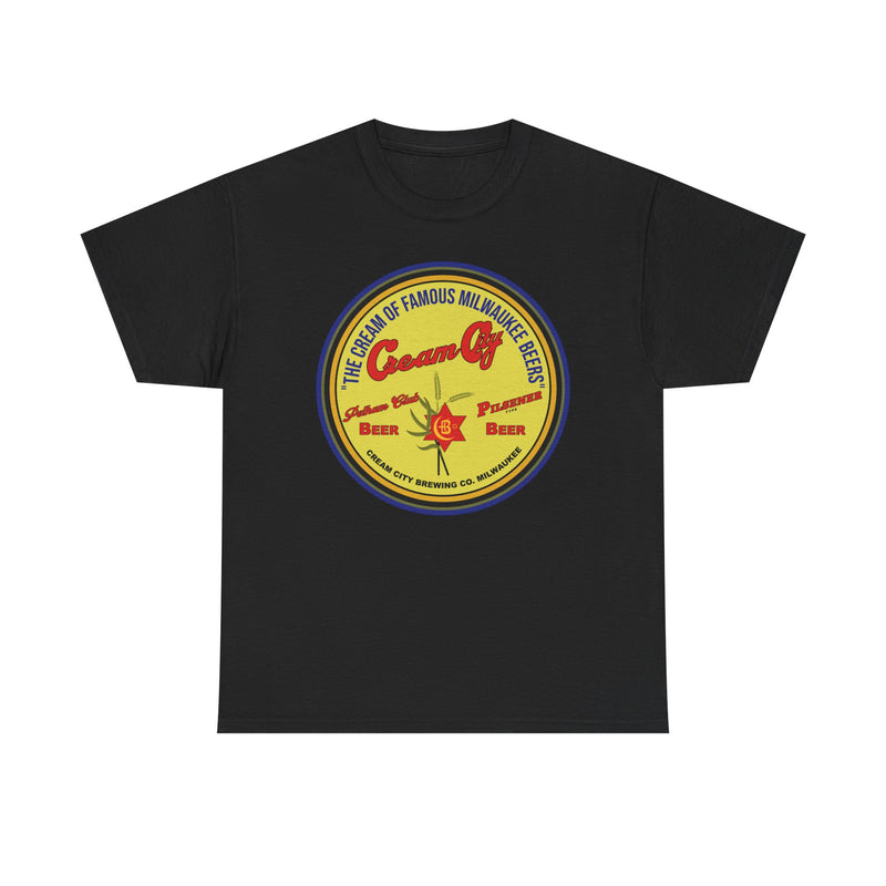 Load image into Gallery viewer, Cream City Beer Milwaukee Brewing Co Logo Wisconsin T-Shirt