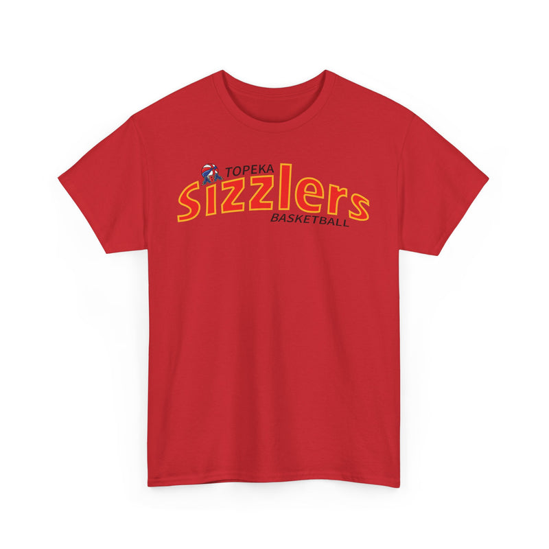Load image into Gallery viewer, Topeka Sizzlers Kansas Basketball 1986-1990 T-shirt