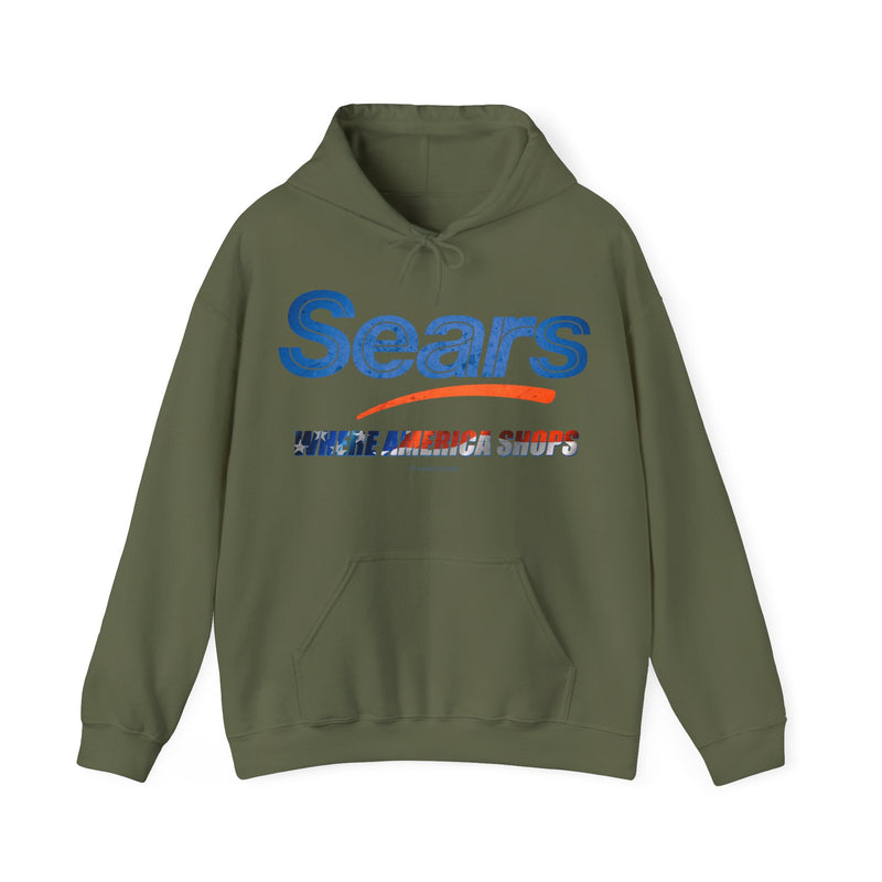 Load image into Gallery viewer, Sears Retail Store Where America Shops Nostalgic Logo Pullover Hoody