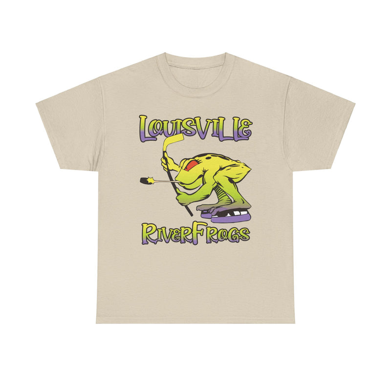 Load image into Gallery viewer, Louisville RiverFrogs East Coast Hockey League 1995-1998 Kentucky T-shirt