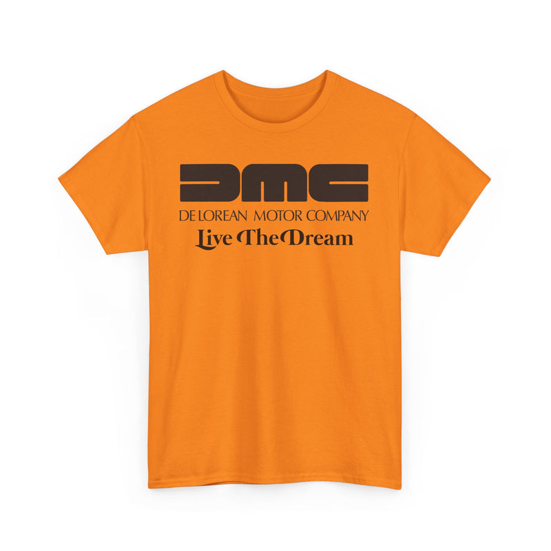 Load image into Gallery viewer, DMC DeLorean Motor Company Live The Dream Vintage T-shirt