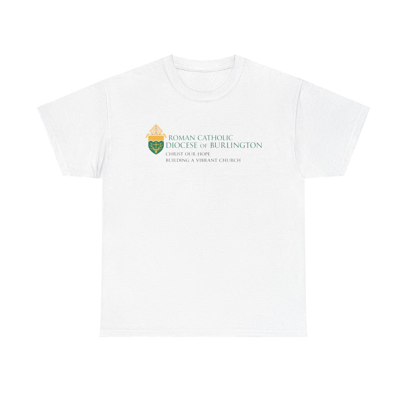 Load image into Gallery viewer, Diocese of Burlington T-Shirt - Catholic Church Logo Tee - Vermont Religious