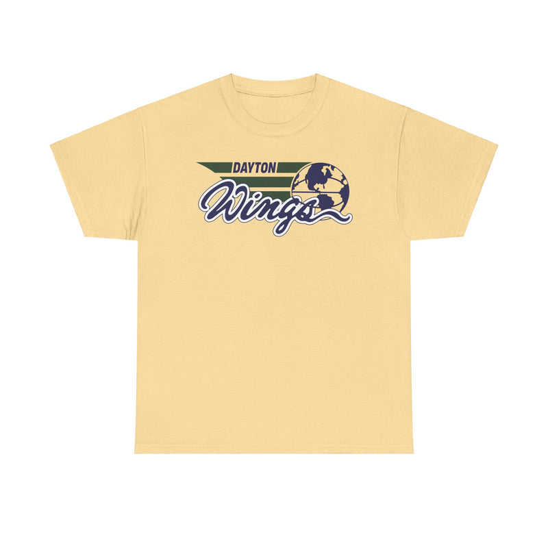 Load image into Gallery viewer, Dayton Wings Ohio World Basketball League 1991-1992 T-shirt