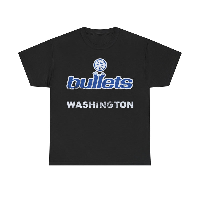 Load image into Gallery viewer, Washington Bullets Blue Logo Basketball Nostalgic Retro T-shirt
