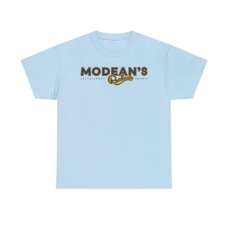 Load image into Gallery viewer, Modeans Roadhouse Restaurant Bar Canada T-shirt