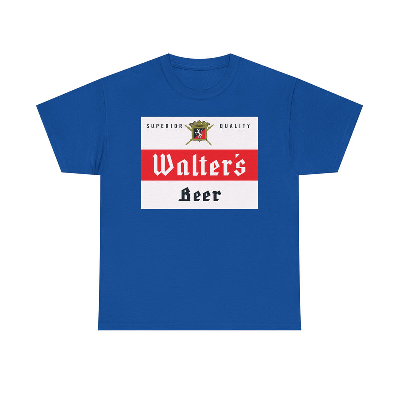 Load image into Gallery viewer, Walter's Beer Superior Quality Logo Brewery Brand T-Shirt