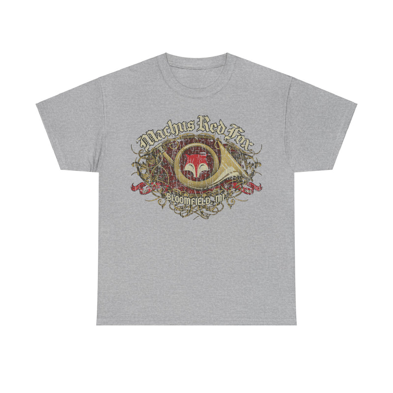 Load image into Gallery viewer, Machus Red Fox 1965 Bloomfield Michigan Restaurant T-shirt