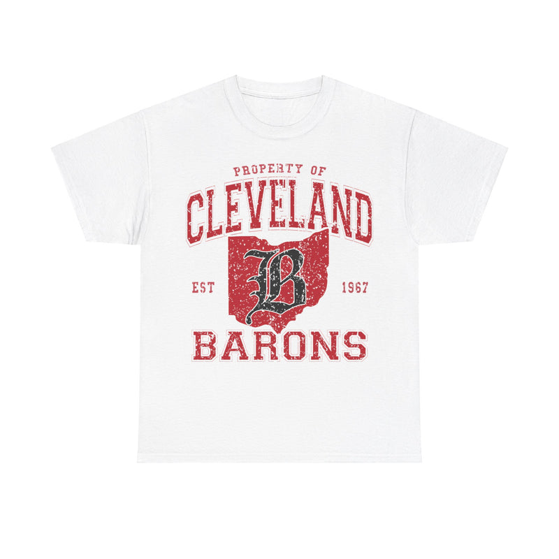 Load image into Gallery viewer, Cleveland Barons Est 1967 Ohio Hockey Team T-shirt