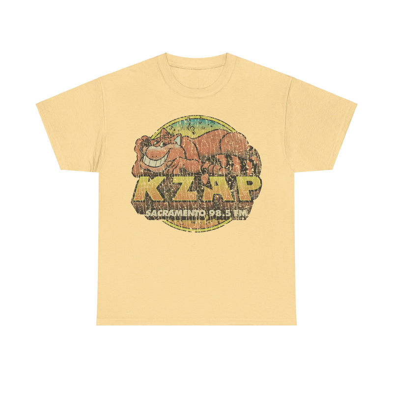 Load image into Gallery viewer, KZAP Sacramento 98.5 FM California Radio Station T-shirt