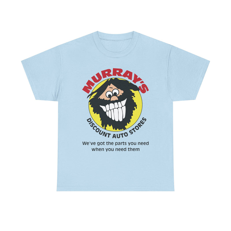 Load image into Gallery viewer, Murray's Discount Auto Stores Bearded Mascot We've Got The Parts T-shirt