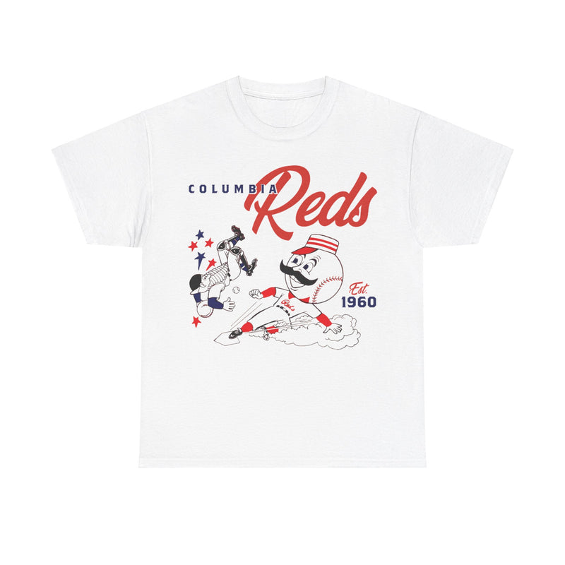 Load image into Gallery viewer, Columbia Reds Est 1960 South Carolina Baseball Team T-shirt