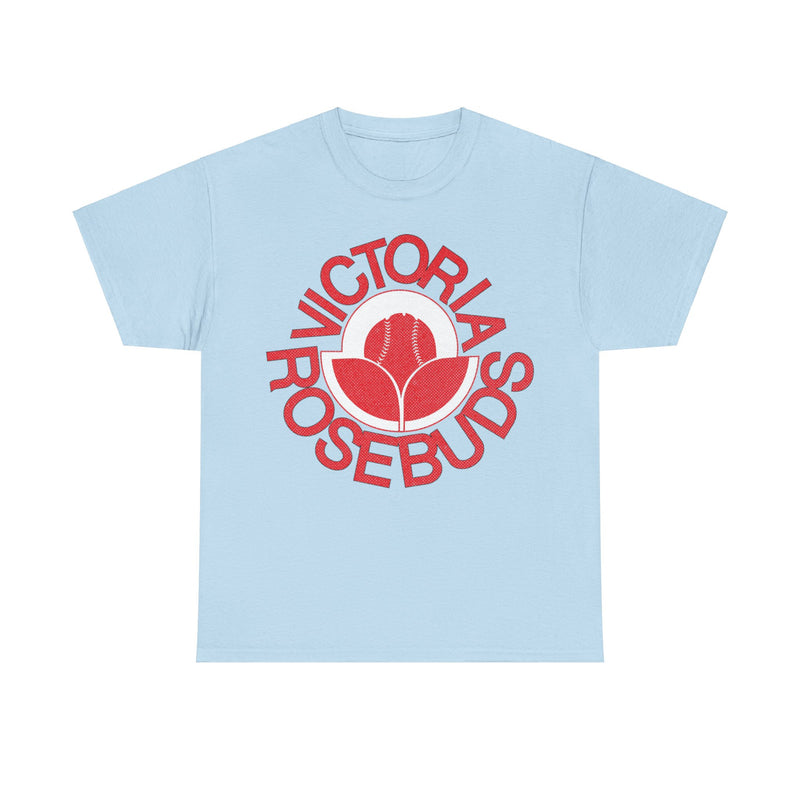 Load image into Gallery viewer, Victoria Rosebuds Minor League Nostalgic Retro Baseball Team T-shirt