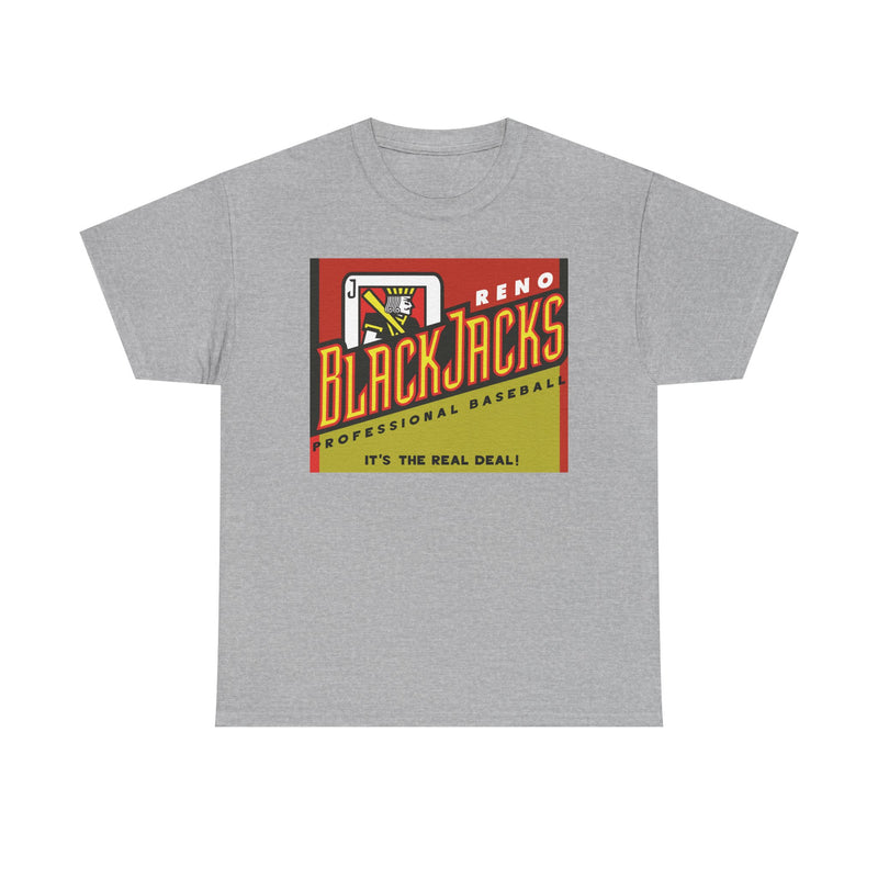 Load image into Gallery viewer, Reno Blackjacks Nevada Baseball 1999 T-shirt