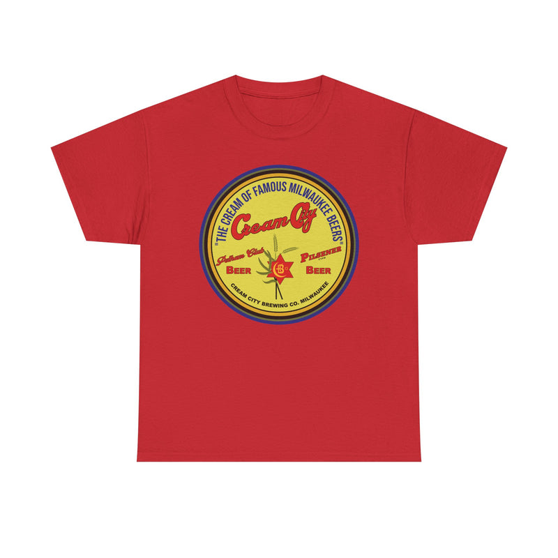 Load image into Gallery viewer, Cream City Beer Milwaukee Brewing Co Logo Wisconsin T-Shirt