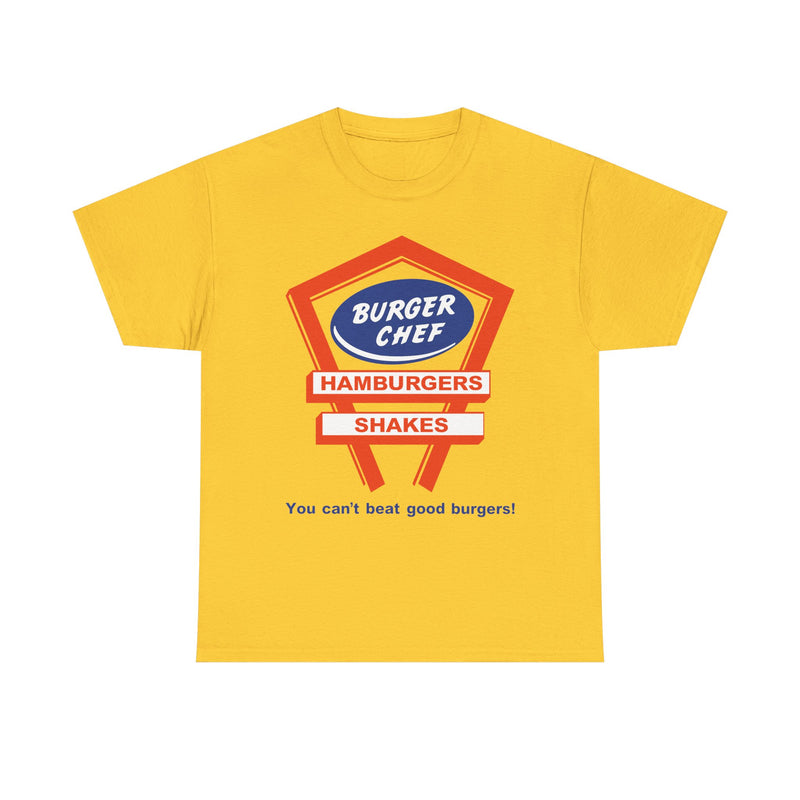 Load image into Gallery viewer, Burger Chef T-Shirt - You Cant Beat Good Burgers - Defunct Fast Food