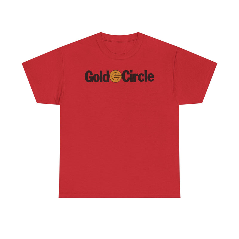 Load image into Gallery viewer, Gold Circle Orange Logo Vintage Department Store T-Shirt