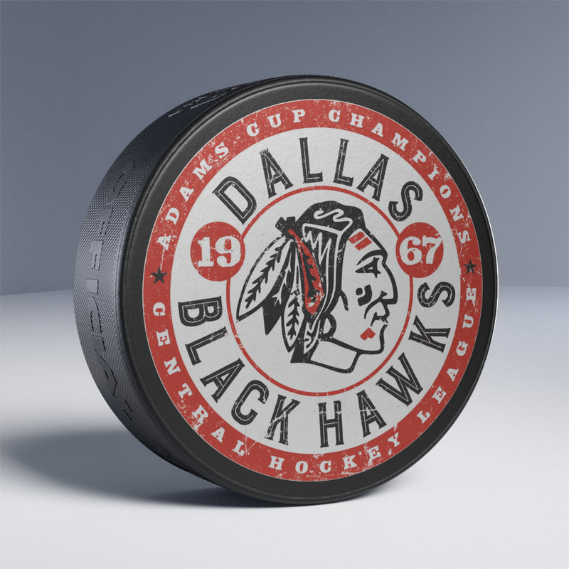 Load image into Gallery viewer, Dallas Black Hawks Texas Hockey Puck