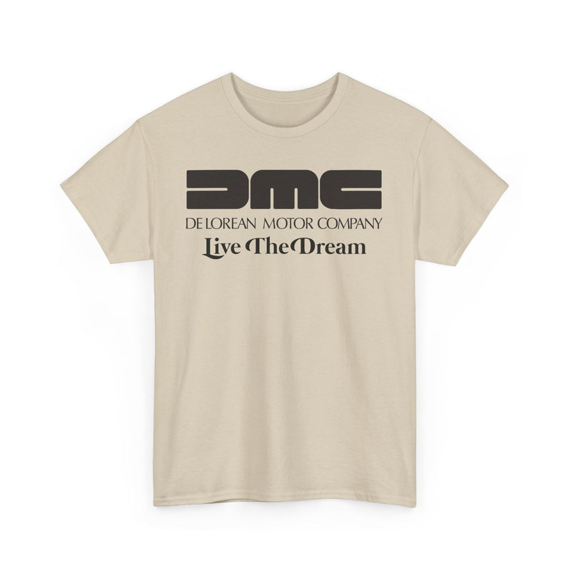 Load image into Gallery viewer, DMC DeLorean Motor Company Live The Dream Vintage T-shirt