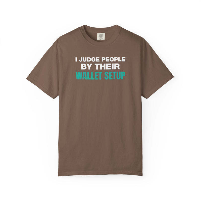Load image into Gallery viewer, Wallet Setup Credit Card Points Miles Travel Teal T-shirt