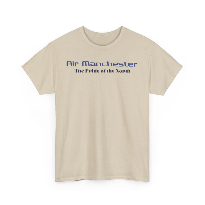 Load image into Gallery viewer, Air Manchester The Pride of the North Vintage Airline Logo Aviation T-shirt