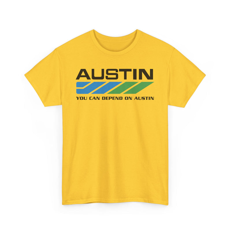 Load image into Gallery viewer, Austin Motor Company British Classic Car Logo Dependable T-shirt