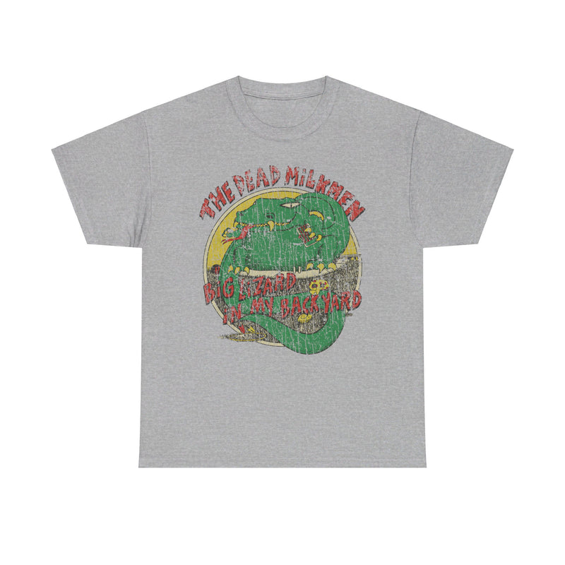 Load image into Gallery viewer, Big Lizard in My Backyard Dead Milkmen Music Rock T-shirt