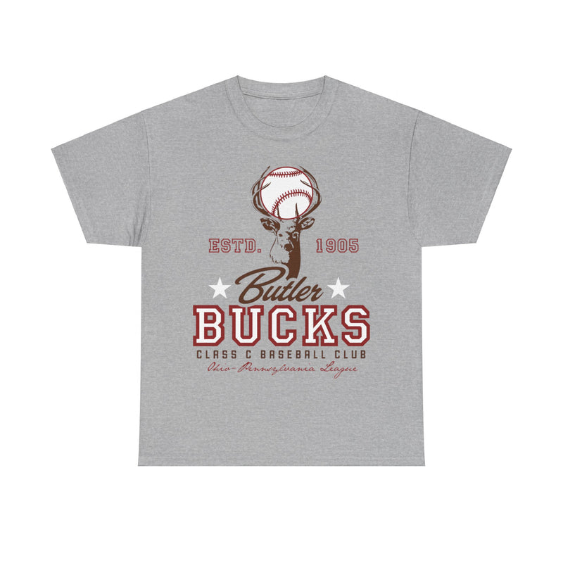 Load image into Gallery viewer, Butler Bucks Est 1905 Pennsylvania Baseball T-shirt