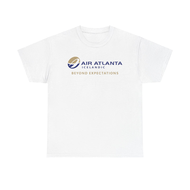 Load image into Gallery viewer, Air Atlanta Icelandic Beyond Expectations Vintage Airline Logo Aviation T-shirt