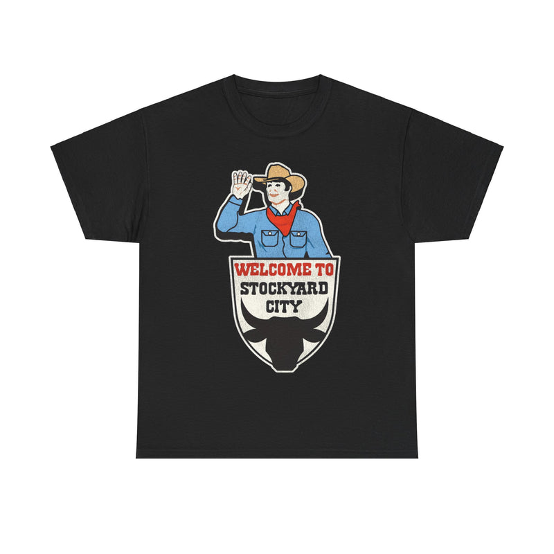 Load image into Gallery viewer, Stockyard City Store Oklahoma Sign Retro Nostalgic T-shirt