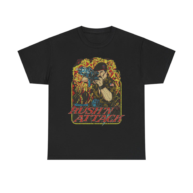 Load image into Gallery viewer, Rushn Attack 1985 Konami Video Game T-shirt