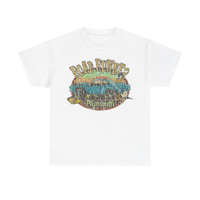 Load image into Gallery viewer, Plymouth Road Runner 1968 Car Distressed Print T-shirt