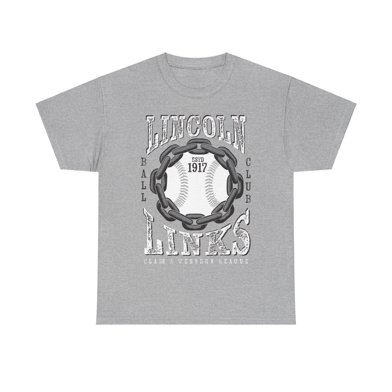 Load image into Gallery viewer, Lincoln Links Est 1917 Nebraska Baseball T-shirt