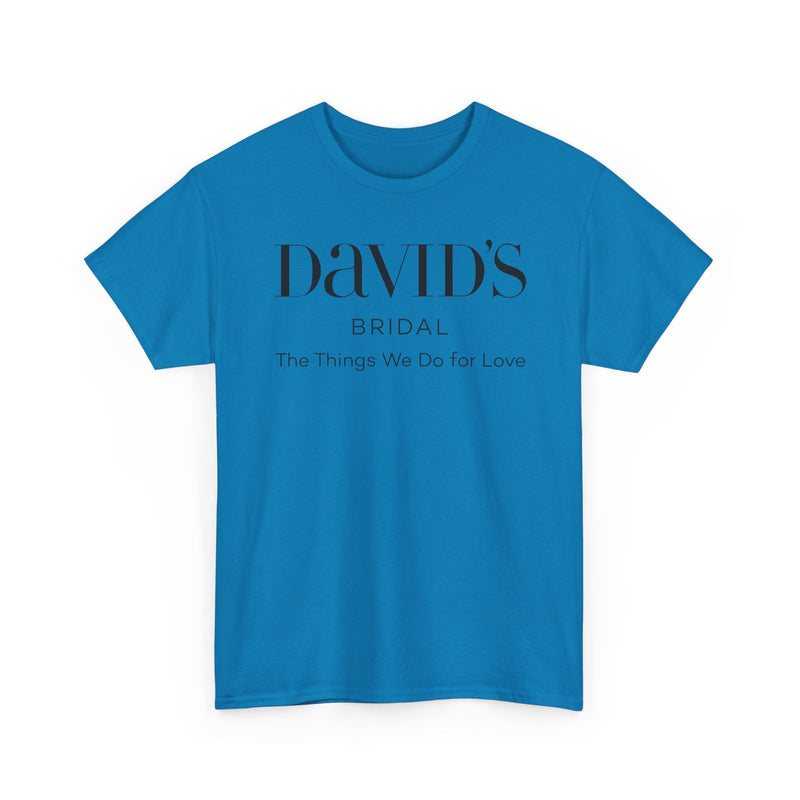 Load image into Gallery viewer, David's Bridal T-Shirt - Bankrupt Wedding Store Logo Tee - Bridal Chain