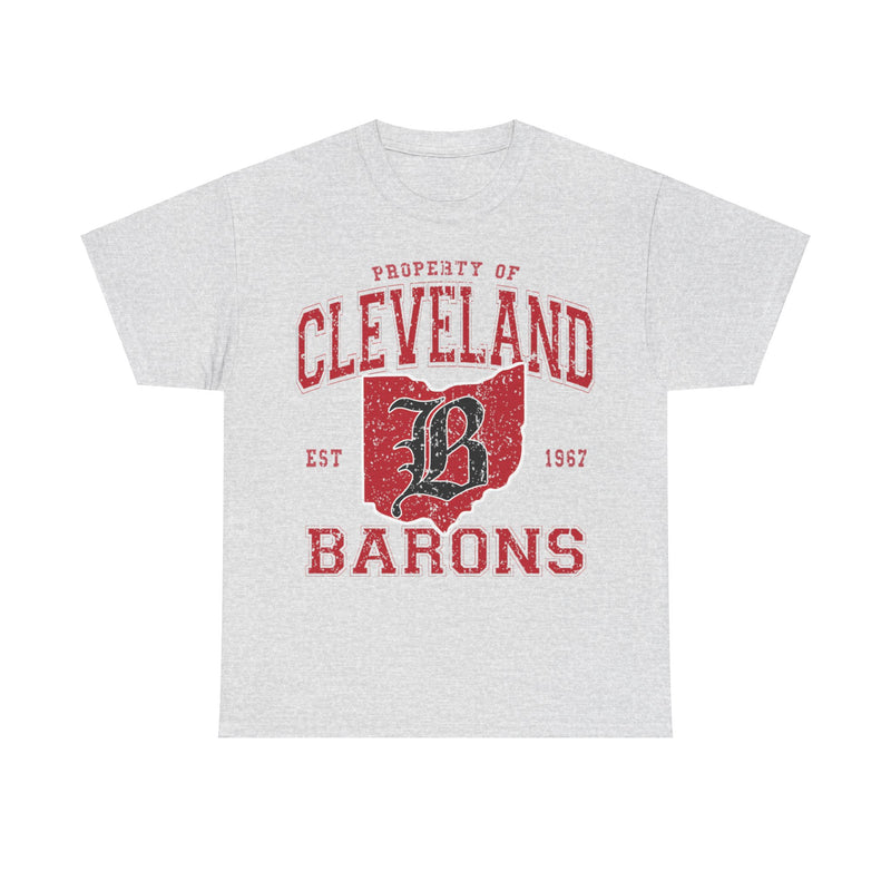 Load image into Gallery viewer, Cleveland Barons Est 1967 Ohio Hockey Team T-shirt