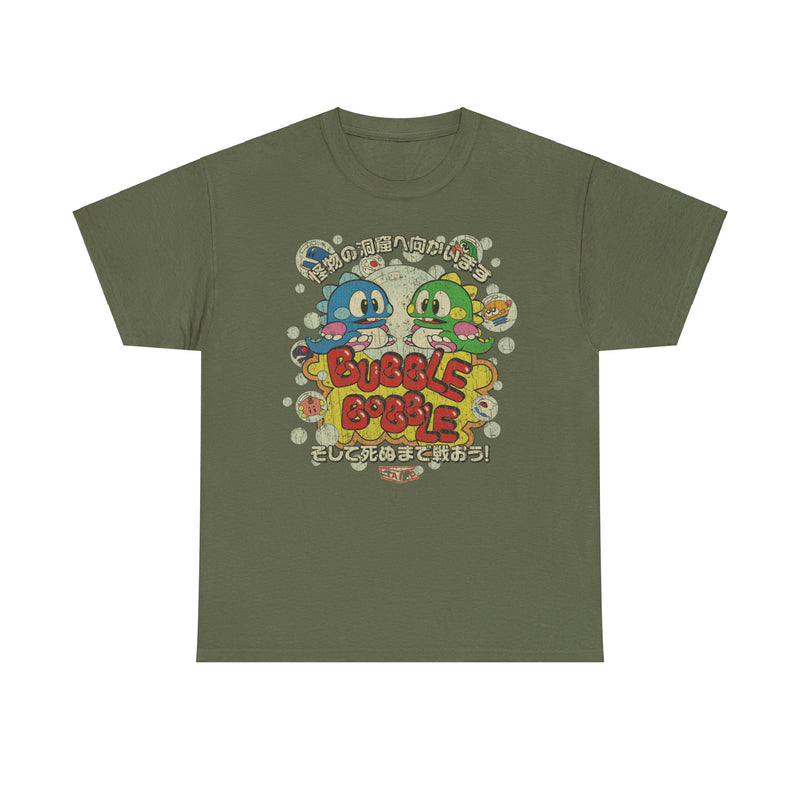 Load image into Gallery viewer, Bubble Bobble Video Game Japanese T-shirt