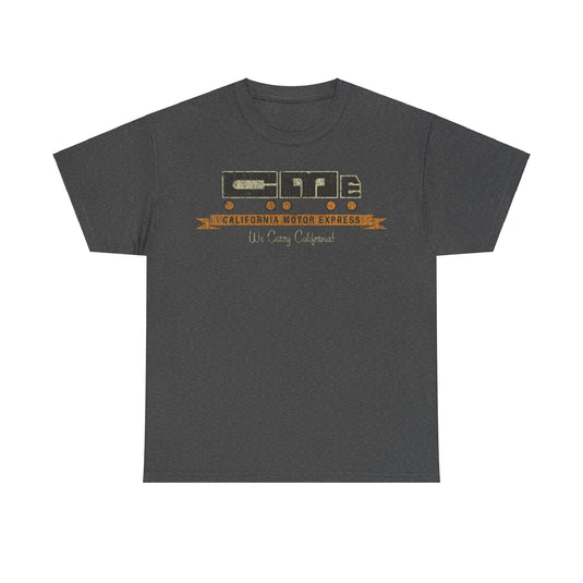 California Motor Express CME 1930 Trucking Nostalgic Retro T-shirt