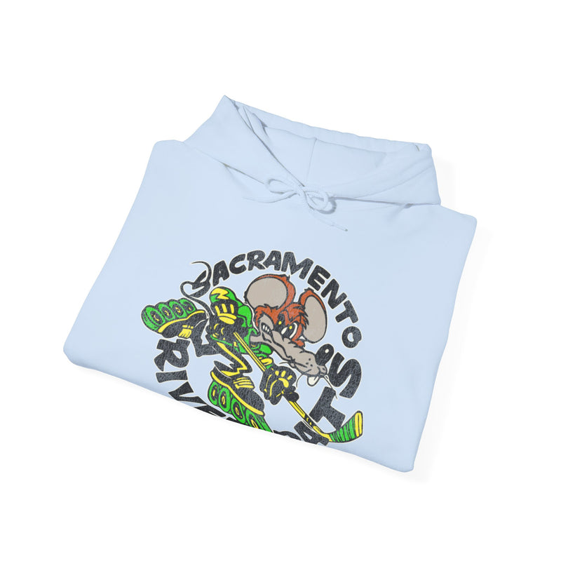 Load image into Gallery viewer, Sacramento River Rats Roller Hockey Nostalgic Pullover Hoody