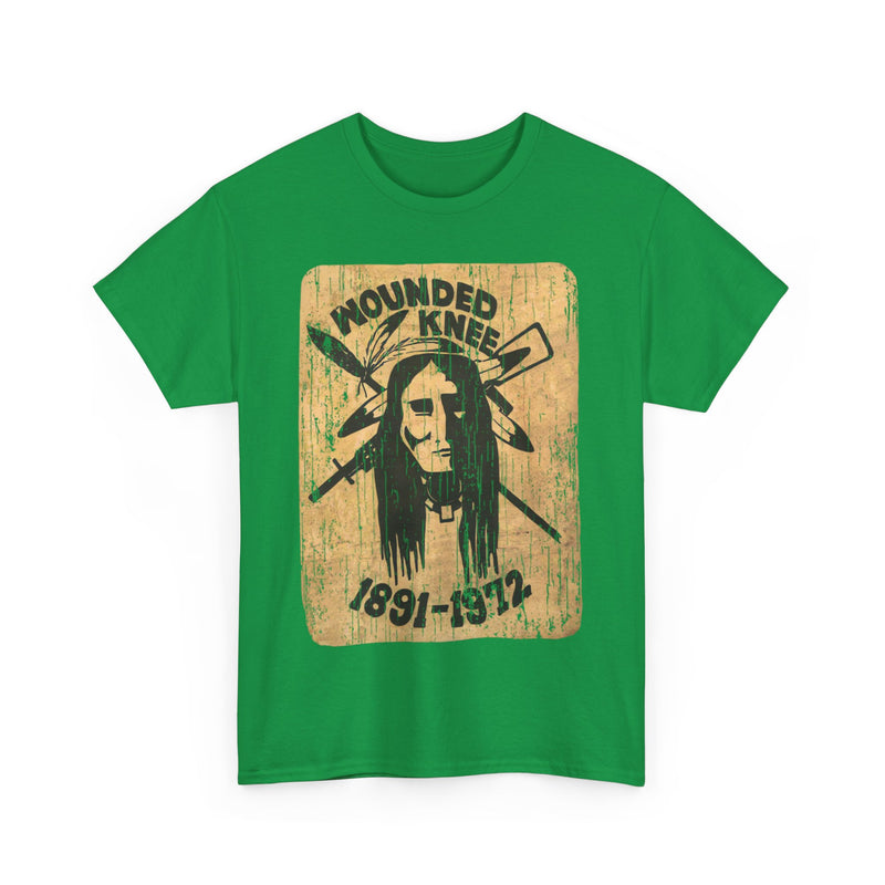 Load image into Gallery viewer, Wounded Knee 1891 - 1972 American Political T-shirt