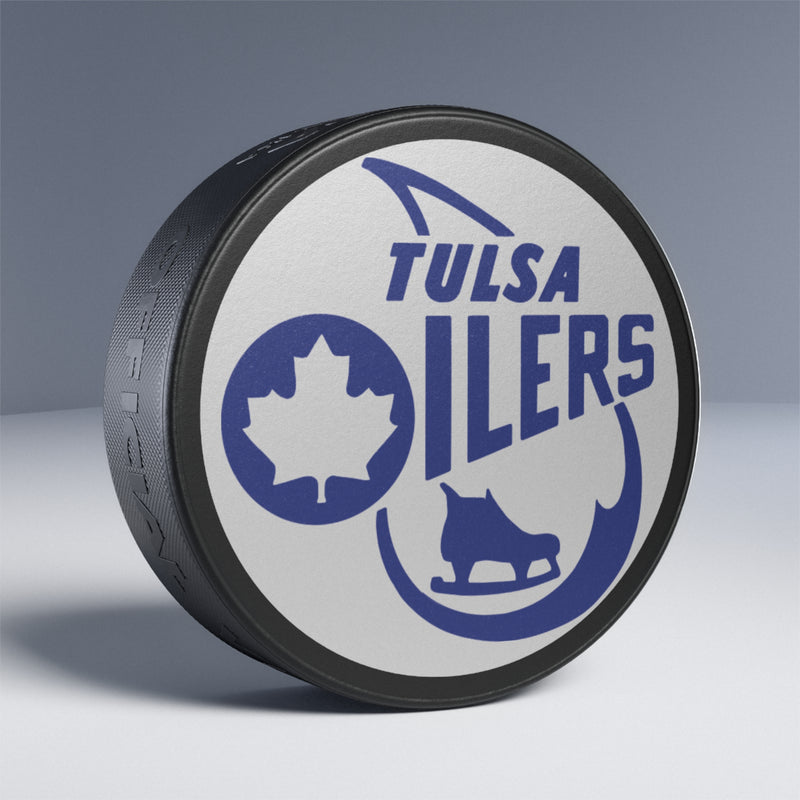 Load image into Gallery viewer, Tulsa Oilers Oklahoma Hockey Puck