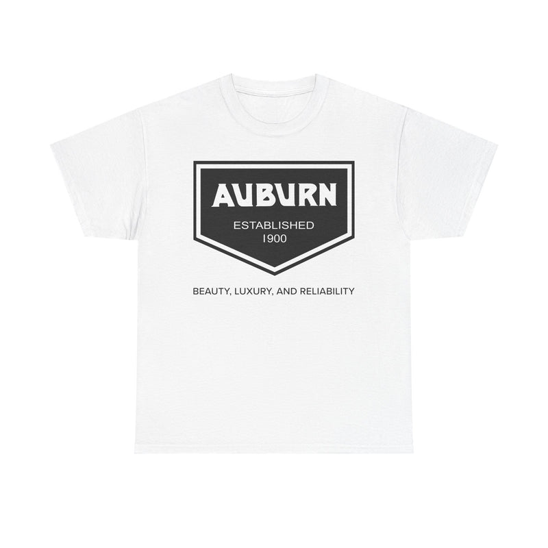 Load image into Gallery viewer, Auburn Established 1900 Beauty Luxury Reliability Vintage Auto T-shirt