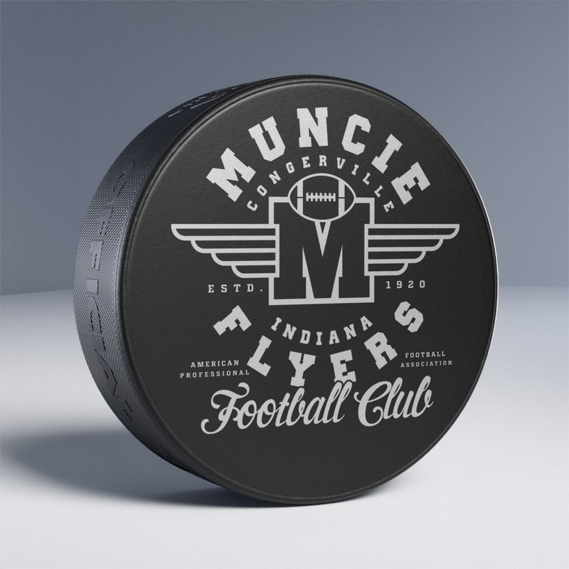 Load image into Gallery viewer, Muncie Flyers Indiana 1948-1949 Hockey Puck