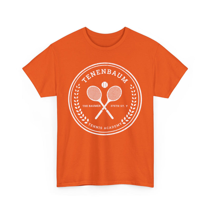 Load image into Gallery viewer, Tenenbaum Tennis Academy - The Tenenbaums Comedy Movie 2001 Racket Logo T-shirt