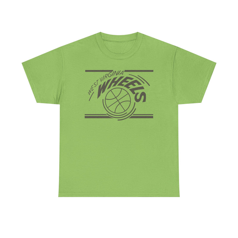 Load image into Gallery viewer, West Virginia Wheels Basketball 1978 All-American Alliance T-shirt