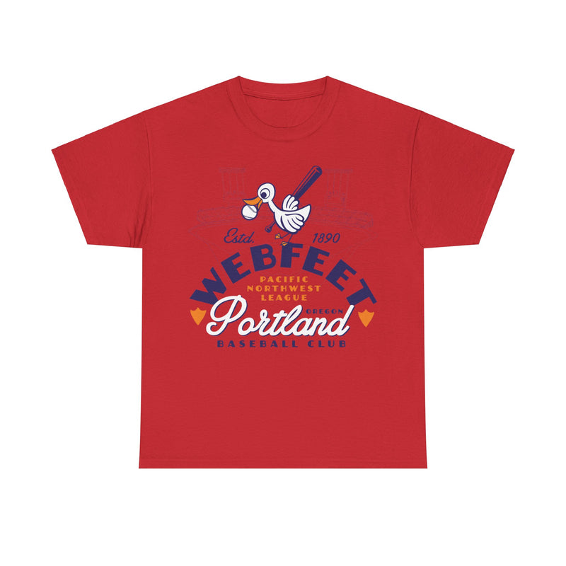 Load image into Gallery viewer, Portland Webfeet Est 1890 Oregon Baseball T-shirt