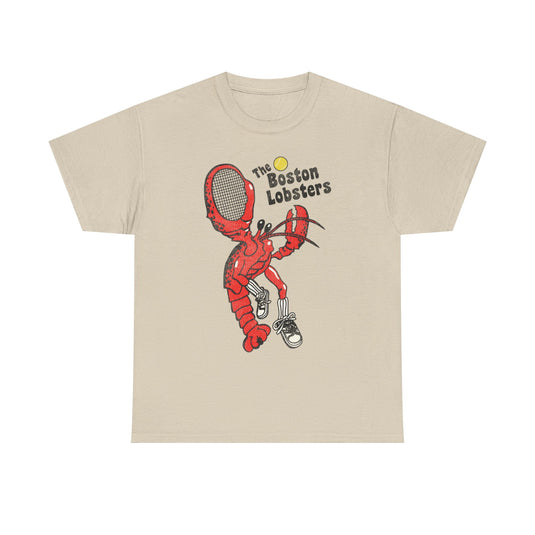 The Boston Lobsters Tennis Team Retro Nostalgic T-shirt