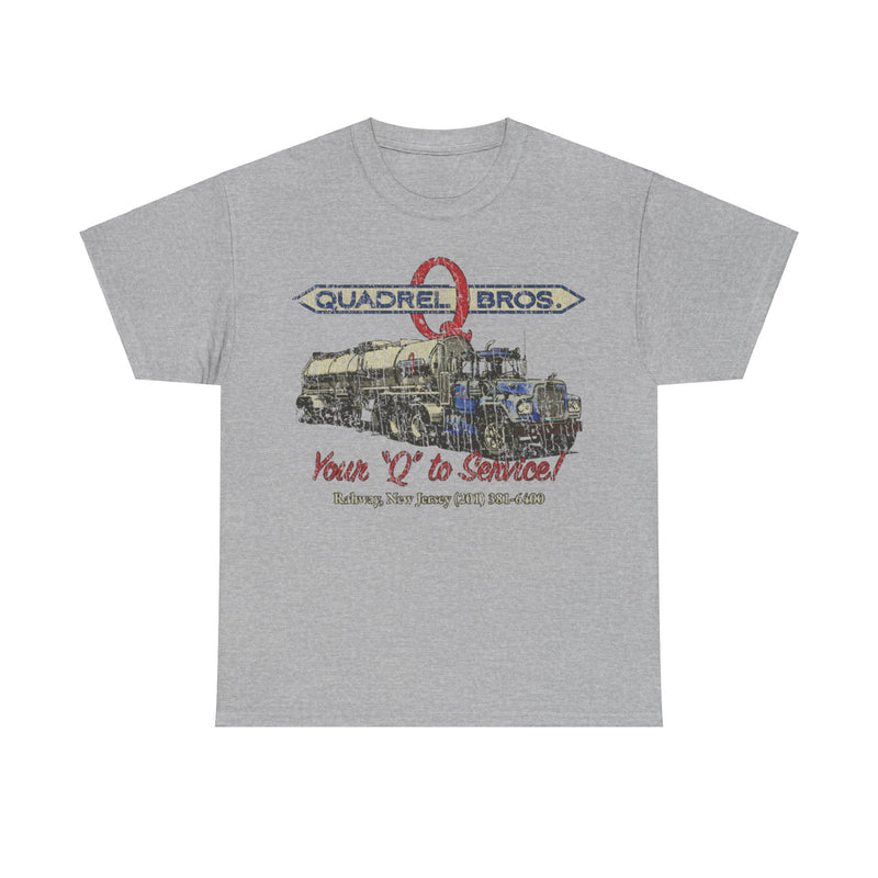 Load image into Gallery viewer, Quadrel Brothers Trucking 1947 Distressed Print T-shirt